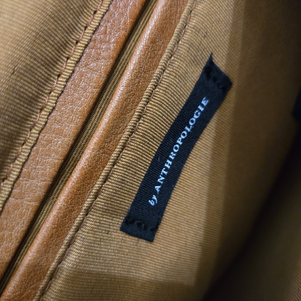 Anthropologie Tan Clutch - Picture 2 of 2
